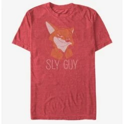 Promo 👍 Disney Pixar Zootopia Sly Guy T-Shirt ⌛