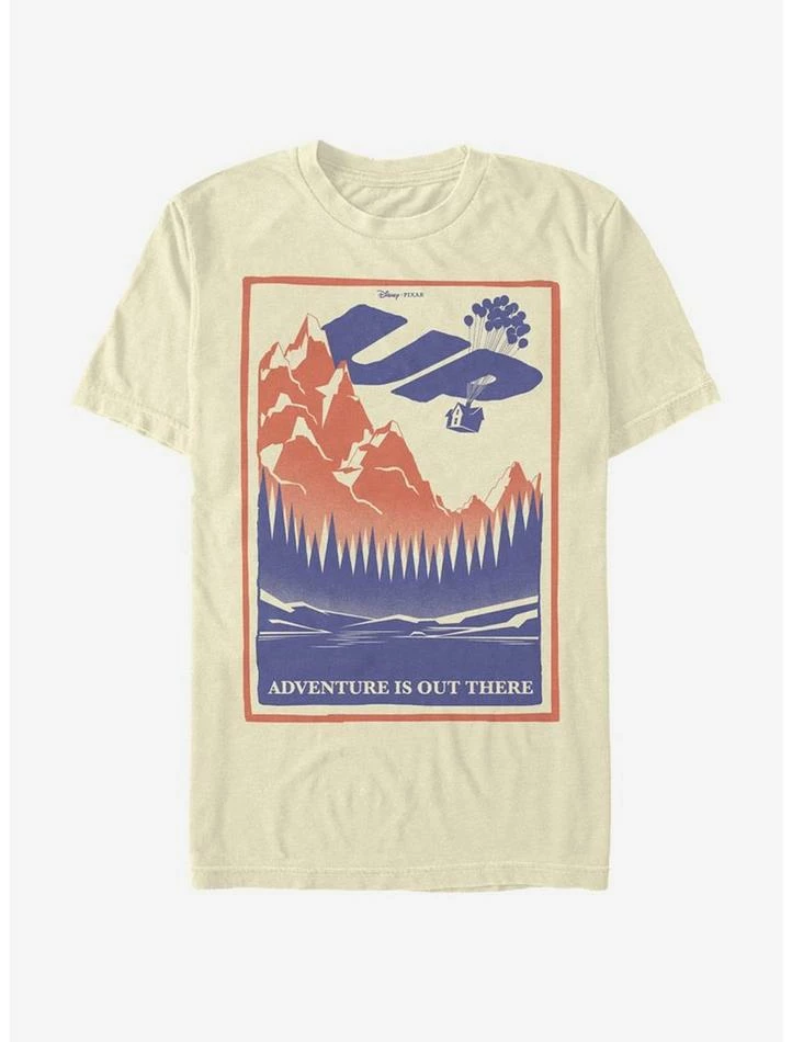 Hot Sale ✔️ Disney Pixar Up Adventure T-Shirt ❤️ 1 Hot Sale ✔️ Disney Pixar Up Adventure T-Shirt ❤️