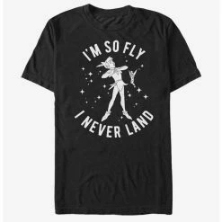 Promo ✔️ Disney Peter Pan So Fly Never Land T-Shirt ⌛