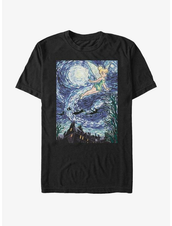 Brand new ✔️ Disney Peter Pan Starry Tinker Bell Night T-Shirt ✔️ 1 Brand new ✔️ Disney Peter Pan Starry Tinker Bell Night T-Shirt ✔️