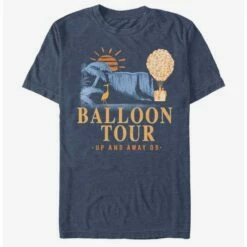 Brand new ⭐ Disney Pixar Up Balloon Tour 2 T-Shirt ✔️