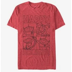 New 🛒 Disney Pixar Toy Story Holiday Story T-Shirt ✔️
