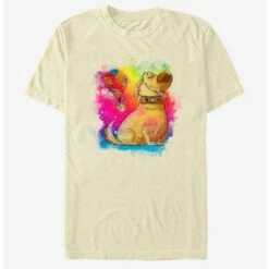 Best Sale 🥰 Disney Pixar Up Dug Watercolor Balloons T-Shirt 🔔