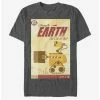 Cheapest 😀 Disney Pixar Wall-E Cleaning The Earth Poster T-Shirt ⌛