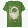 Brand new 🎁 Disney Pixar Wall-E Eve Is Here Poster T-Shirt ✨