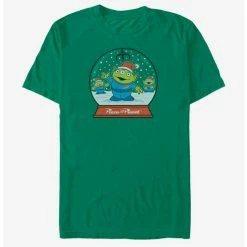 Flash Sale 😀 Disney Toy Story Alien Snow Globe T-Shirt 🌟 -Dressup Outfits Shop 13690518 hi