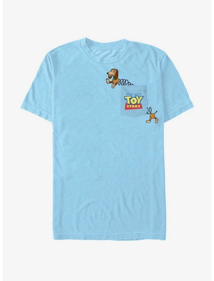 Deals ❤️ Disney Pixar Toy Story Slinky ⌛ Dog Pocket T-Shirt ✨ 1 Deals ❤️ Disney Pixar Toy Story Slinky ⌛ Dog Pocket T-Shirt ✨