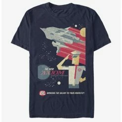 Promo 🎉 Disney Pixar Wall-E New Axiom Poster T-Shirt ❤️