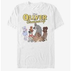 Hot Sale ⌛ Disney Oliver & Company Company T-Shirt ⌛