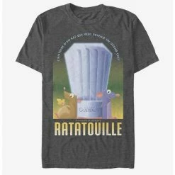 Deals ❤️ Disney Pixar Ratatouille Histoire Dun Rat Poster T-Shirt 🔔