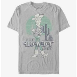 New 🔔 Disney Pixar Toy Story 4 Howdy Hey T-Shirt ✔️