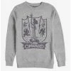 Deals 👍 Disney Pixar Onward Char Badge Crew Sweatshirt 👏