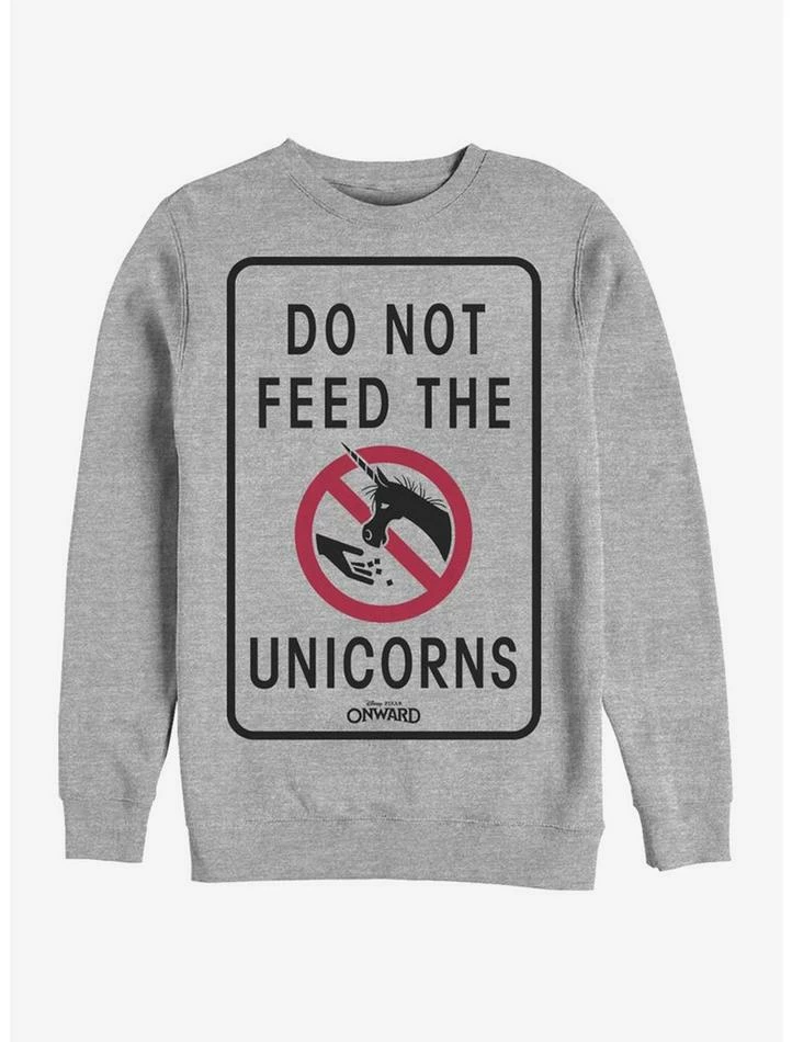 Budget 👏 Disney Pixar Onward Don'T Feed The Unicorns Crew Sweatshirt ⌛ 1 Budget 👏 Disney Pixar Onward Don'T Feed The Unicorns Crew Sweatshirt ⌛