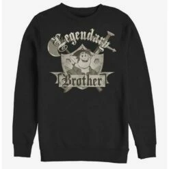 New ✨ Disney Pixar Onward Legendary Big Brother Crew Sweatshirt 💯