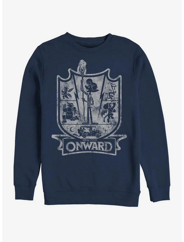 Deals π Disney Pixar Onward Crest Crew Sweatshirt π 1 Deals π Disney Pixar Onward Crest Crew Sweatshirt π
