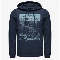 Deals 😍 Disney Pixar Onward Call Rubbish N Rainbows Hoodie ⌛