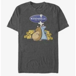 Promo 😍 Disney Pixar Ratatouille Emile Remy Cheese T-Shirt 😉