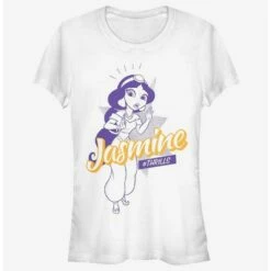 Best Sale ⭐ Disney Aladdin Jasmine Pop ✔️ Girls T-Shirt ⌛