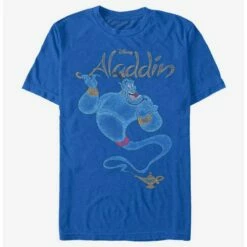 Best Pirce 👏 Disney Aladdin Faded Genie T-Shirt 🔥