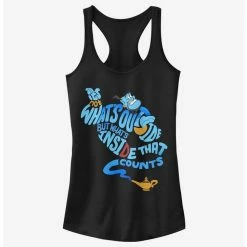 Best deal 👍 Disney Aladdin Quote Genie Bottle Girls Tank 🌟