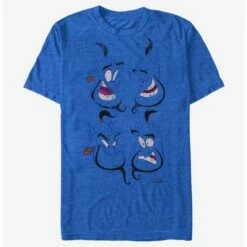 Top 10 😍 Disney Aladdin Genie Features T-Shirt ✔️