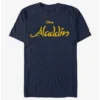 Cheapest 🌟 Disney Aladdin Simple Aladdin Logo T-Shirt ✔️