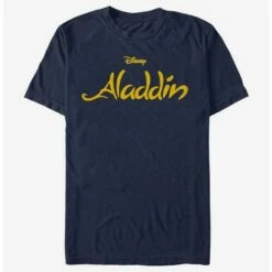 Cheapest 🌟 Disney Aladdin Simple Aladdin Logo T-Shirt ✔️