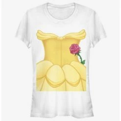 Wholesale ⭐ Disney Beauty and The Beast Belle Faux Costume Girls T-Shirt 😉