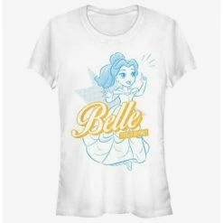 Deals ⭐ Disney Beauty and The Beast Belle Pop 💯 Girls T-Shirt ❤️