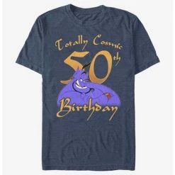 Deals ⭐ Disney Aladdin Genie 50th Birthday T-Shirt 🔥