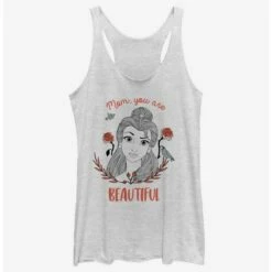 Best reviews of 🛒 Disney Beauty and The Beast Beautiful Mom Girls Tank ✨