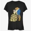 Cheap 🧨 Disney Beauty and The Beast Colorful Love Girls T-Shirt ✔️