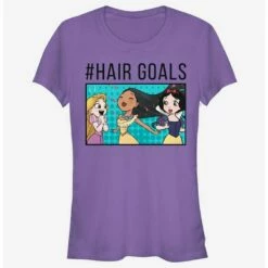 Deals 🎉 Disney Princesses Hair Goals Comic Trio Girls T-Shirt 👏