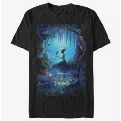 Best Pirce 🎉 Disney The Princess and The Frog Frog Classic Poster T-Shirt 🔔