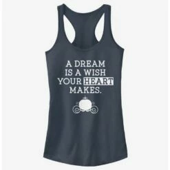 Discount 👏 Disney Cinderella Dream Wish Girls Tank ⭐