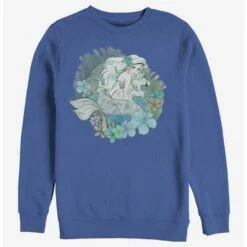 Buy 🌟 Disney Little Mermaid Tonal Ariel Sweatshirt 💯