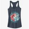 Best Pirce 🎉 Disney Little Mermaid Sea Colors Girls Tank 🥰
