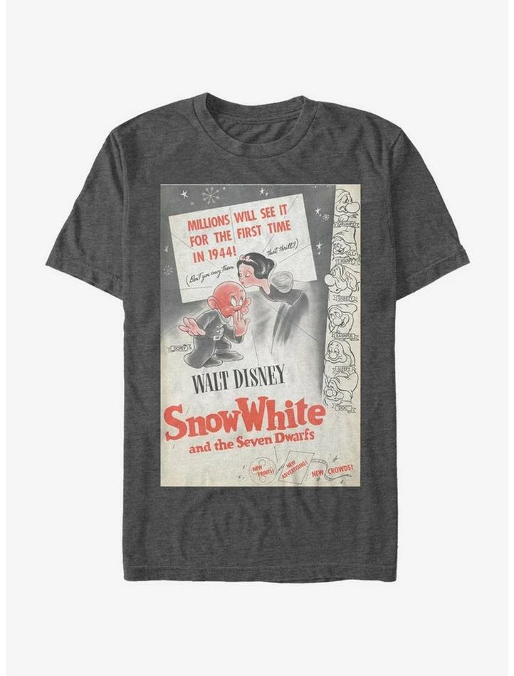 Wholesale ✔️ Disney Snow White Red Dopey Poster T-Shirt ⌛ 1 Wholesale ✔️ Disney Snow White Red Dopey Poster T-Shirt ⌛