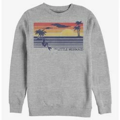 Discount 😀 Disney Little Mermaid Graphic Mermaid Sweatshirt ✨