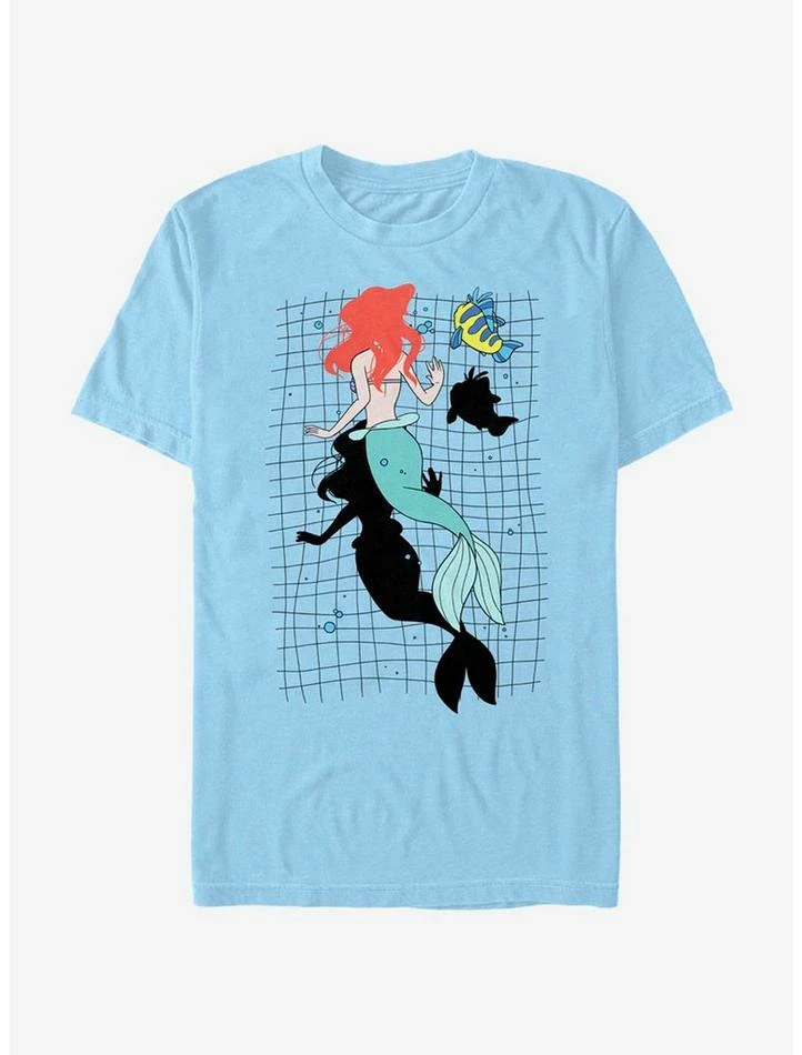 Deals ❤️ Disney Little Mermaid Swimming Color T-Shirt 🥰 1 Deals ❤️ Disney Little Mermaid Swimming Color T-Shirt 🥰