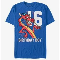 Top 10 👏 Disney Mulan Mushu Sixteen T-Shirt ⭐