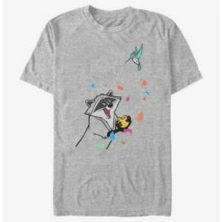 Top 10 🎉 Disney Pocahontas Meeko And Flit T-Shirt 👏