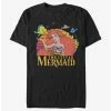 Promo 💯 Disney Little Mermaid Logo Title T-Shirt ❤️