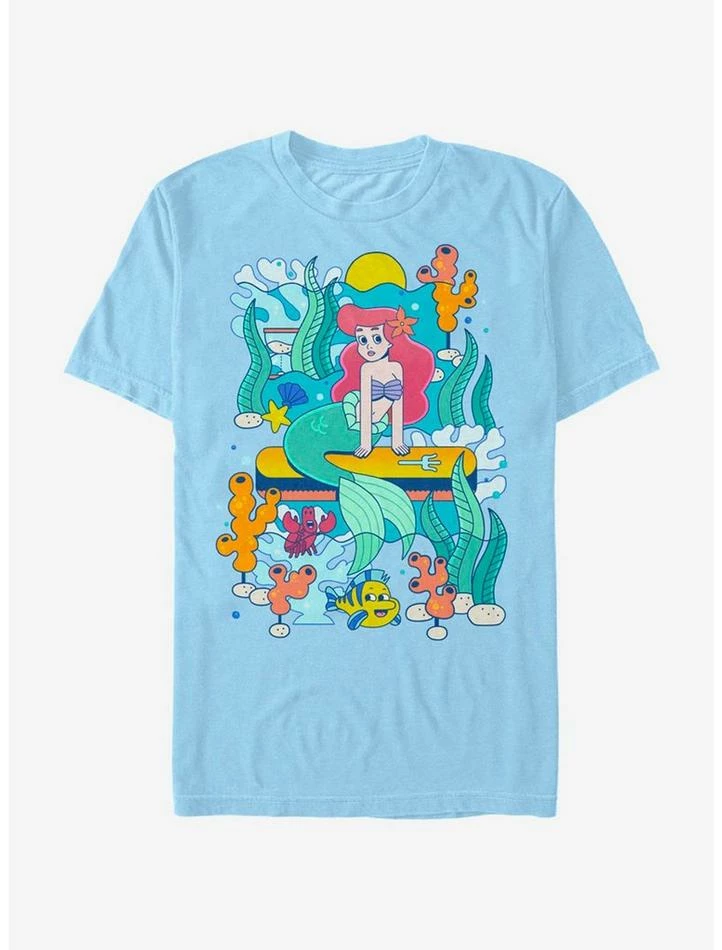 Discount ⌛ Disney Little Mermaid Mermaid Jam T-Shirt 🎁 1 Discount ⌛ Disney Little Mermaid Mermaid Jam T-Shirt 🎁