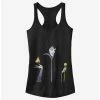 New 👍 Disney Sleeping Beauty Minimal Maleficent Girls Tank 🔥