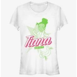 Budget ✨ Disney The Princess and The Frog Tiana Pop 🧨 Girls T-Shirt 🛒