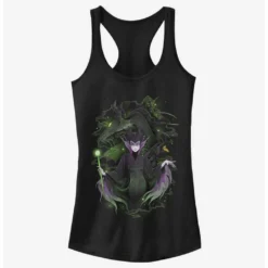 Flash Sale ❤️ Disney Sleeping Beauty Maleficent Manga Girls Tank 🛒