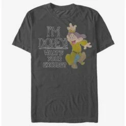 Brand new 🎉 Disney Snow White Im Dopey T-Shirt ⌛