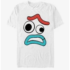 Cheap ✔️ Disney Pixar Toy Story 4 Big Face Scared Forky T-Shirt ⭐