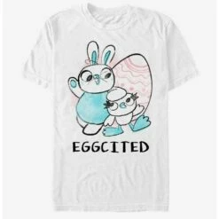 New ✨ Disney Pixar Toy Story 4 Eggcited Ducky Bunny T-Shirt ⌛